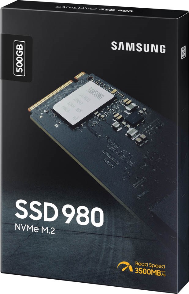 New Samsung 980 500GB PCIe 3.0 x4 NVMe SSD M.2 Internal outlet SSD MZ-V8V500B/AM