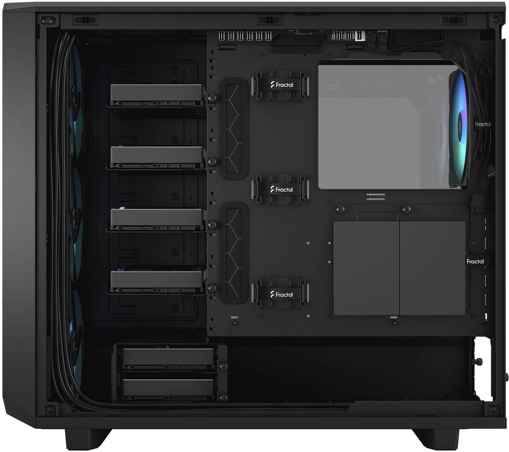 Fractal Design Meshify 2 RGB Mid Tower Gaming Case - Black - FD-C 