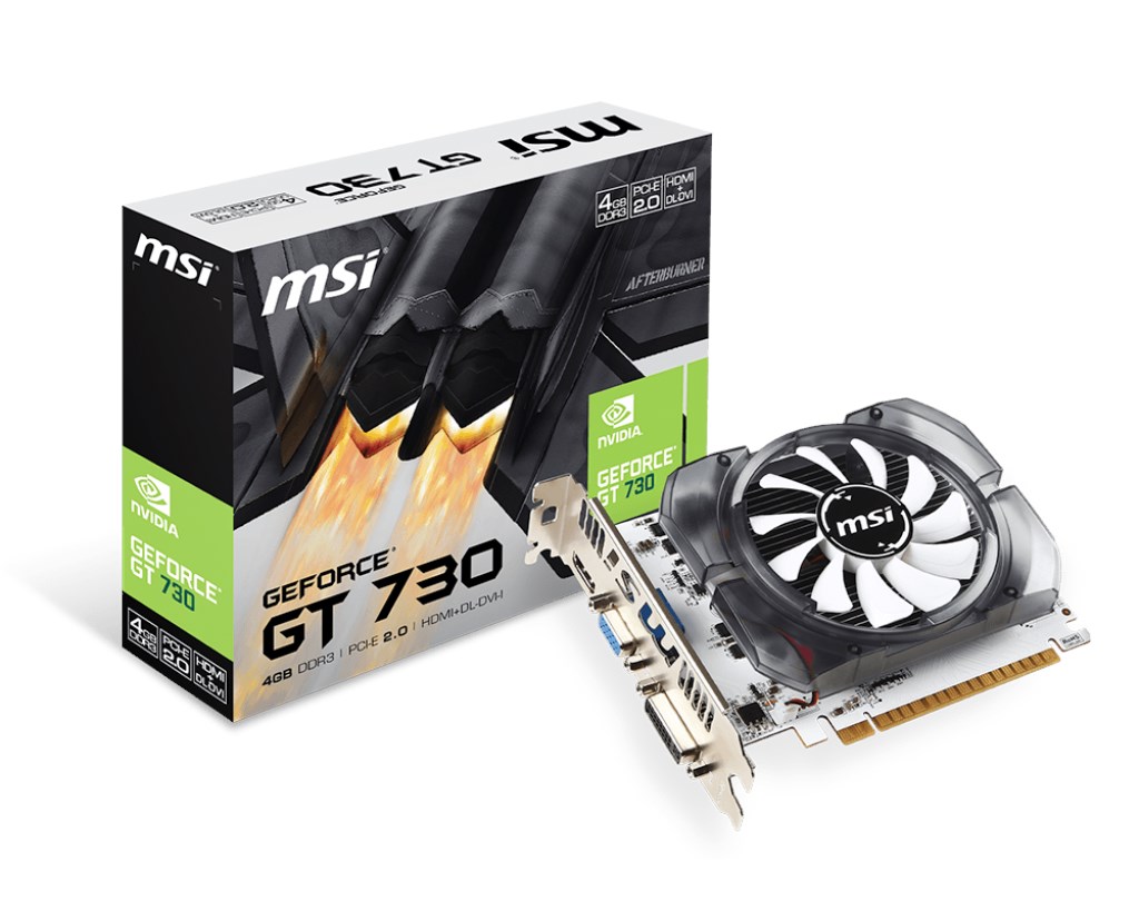 Msi geforce gt 730 4gb обзор