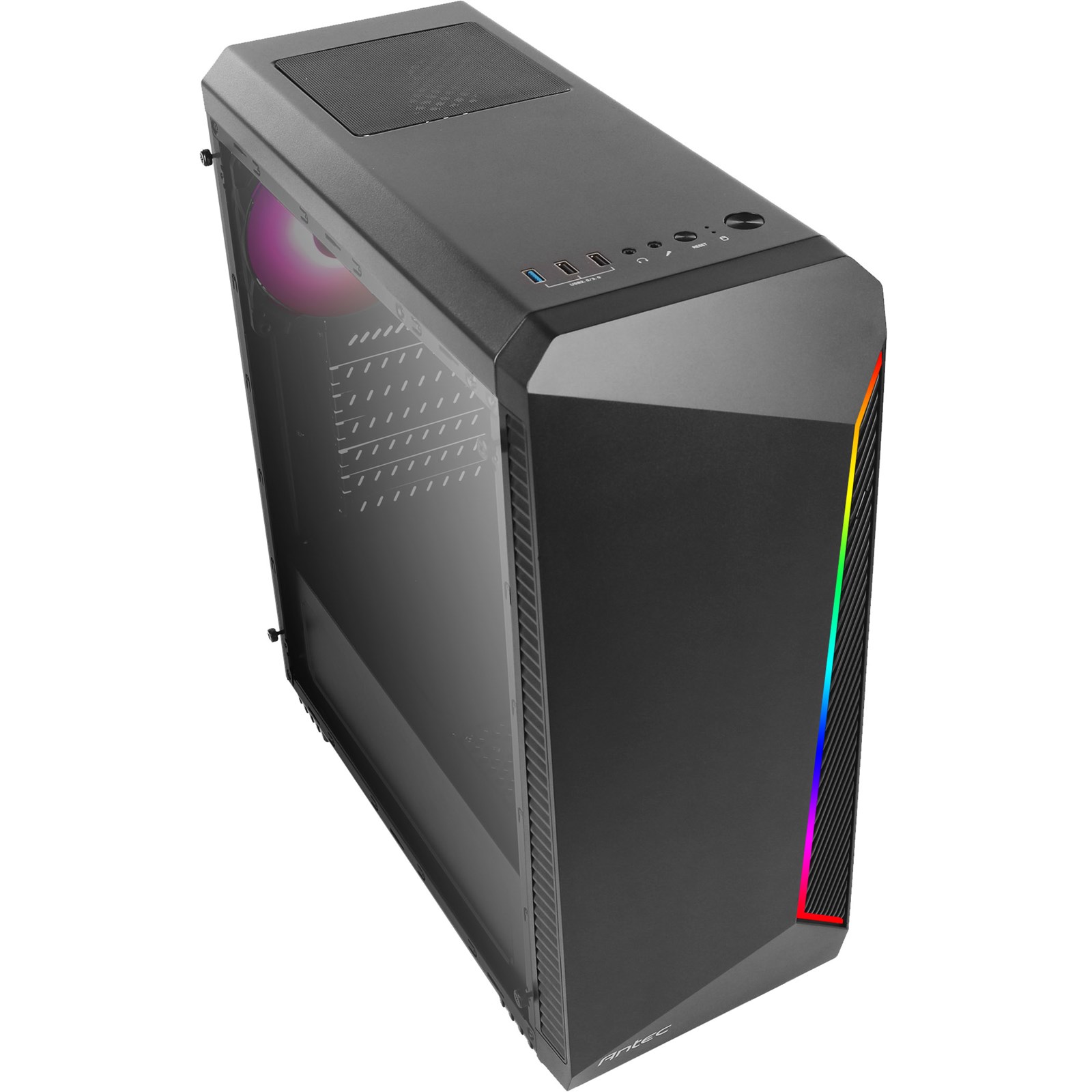 Antec NX220 Gaming Case - Black - 0-761345-81022-7 | CCL Computers