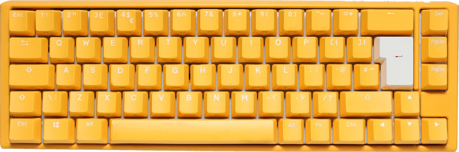 ducky yellow keyboard