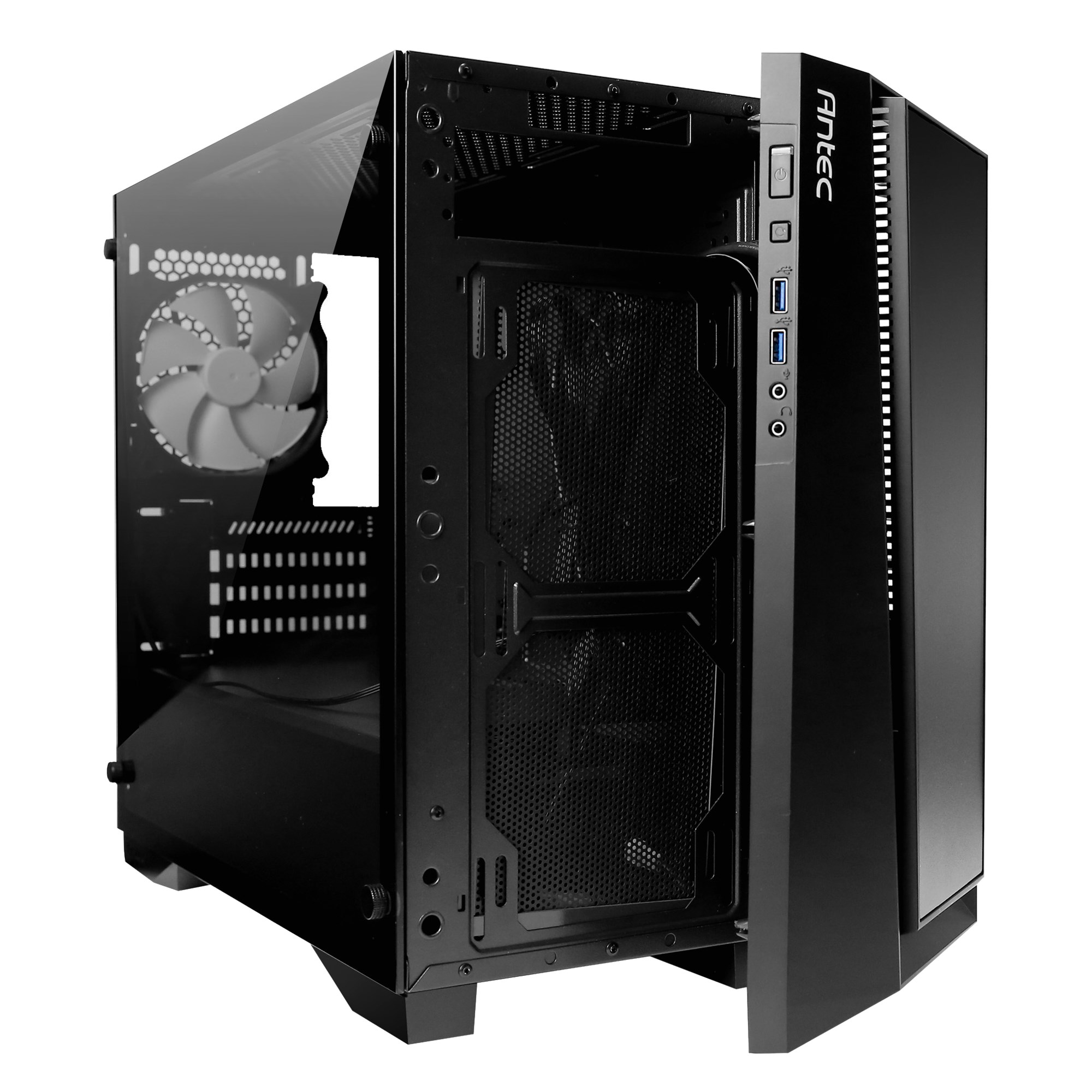 Antec P6 Mid Tower Gaming Case 0 761345 80004 4 Ccl Computers