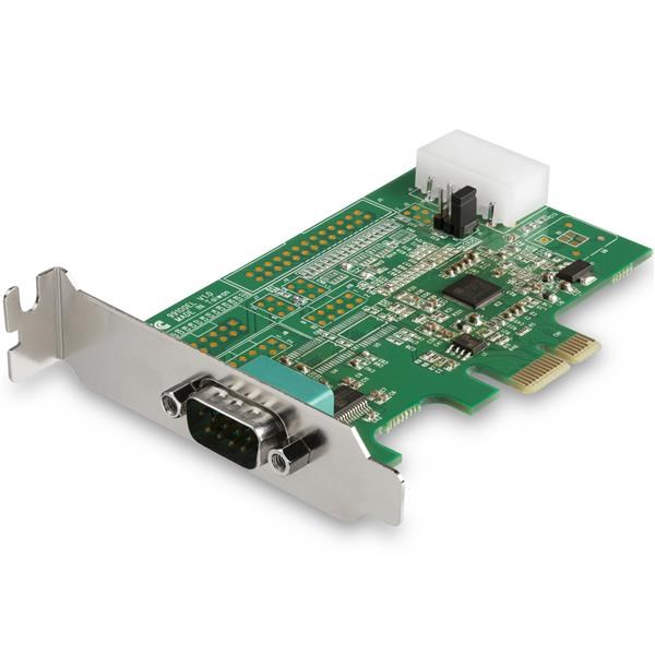 Photos - PCI Controller Card Startech.com 1-Port RS232 Serial Adaptor Card with 16950 UART PEX1S953LP 