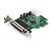 StarTech.com 4-port PCI Express Low Profile RS232 Serial Adapter Card