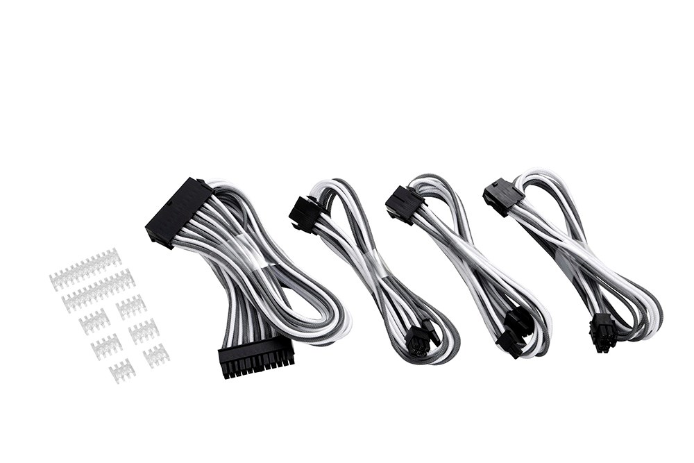 Photos - Other Components Phanteks Extension Cable Combo Kit in White and Grey PH-CB-CMBOWG 