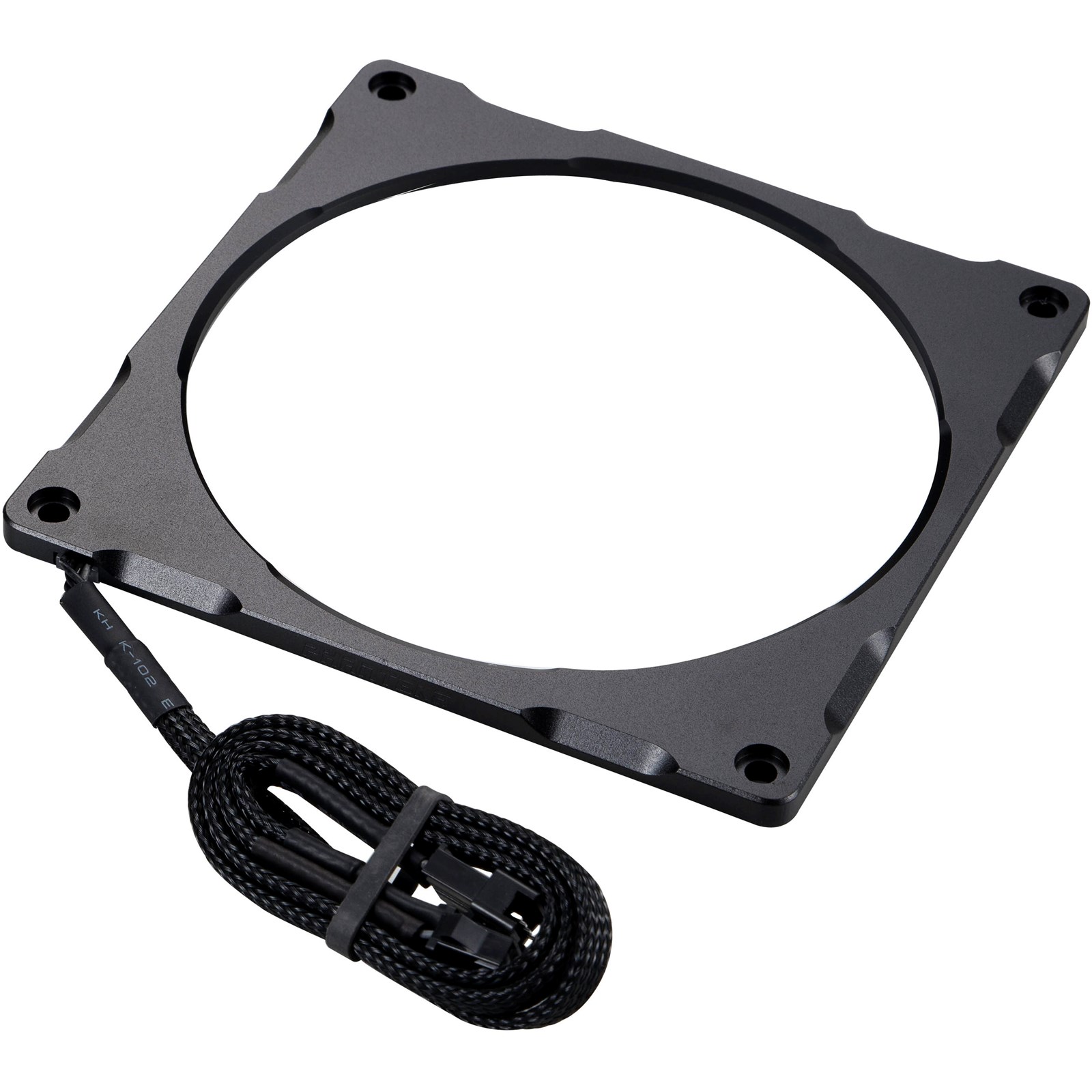 Phanteks Halos Lux 140mm Digital RGB LED Aluminium Fan Frame In Black