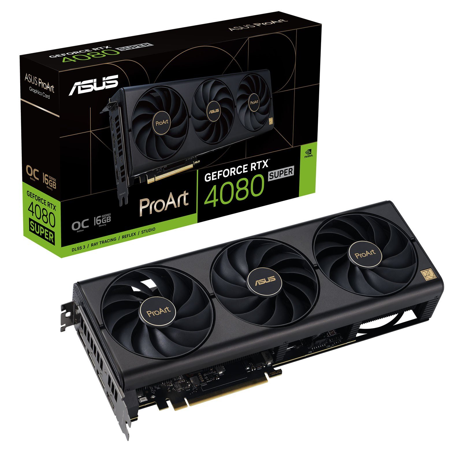 ASUS GeForce RTX 4080 SUPER ProArt 16GB OC GPU - 90YV0K90-M0NA00 | CCL