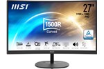 MSI PRO MP271C 27 inch Curved Monitor - Full HD 1080p, 4ms, Speakers, HDMI