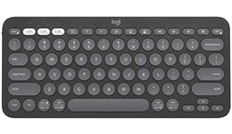 Logitech Pebble Keys 2 K380s Wireless Keyboard - Tonal Graphite