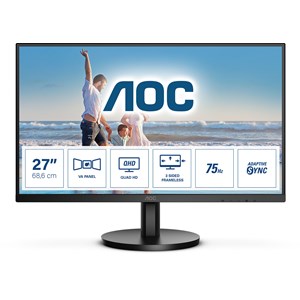 AOC Q27B3MA 27 inch QHD 75Hz VA Monitor