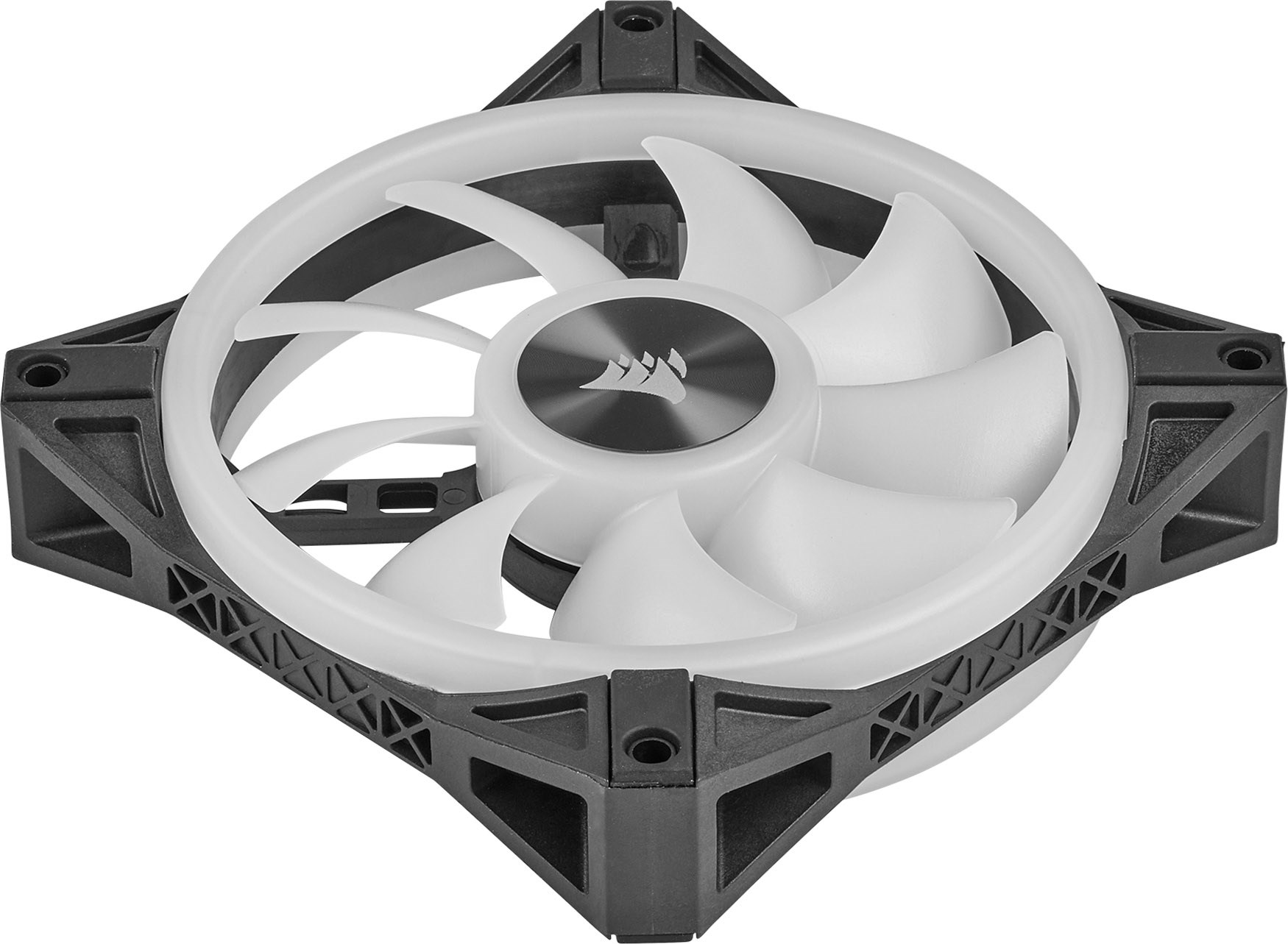 Corsair iCUE QL120 RGB 120mm PWM Triple Fan Kit with Lighting Node