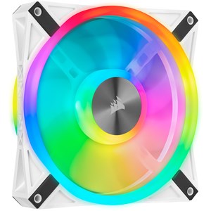 Corsair iCUE QL140 RGB (140mm) White PWM Cooling Fan