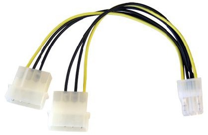 PCI Express 6 Pin Graphics Card Power Cable