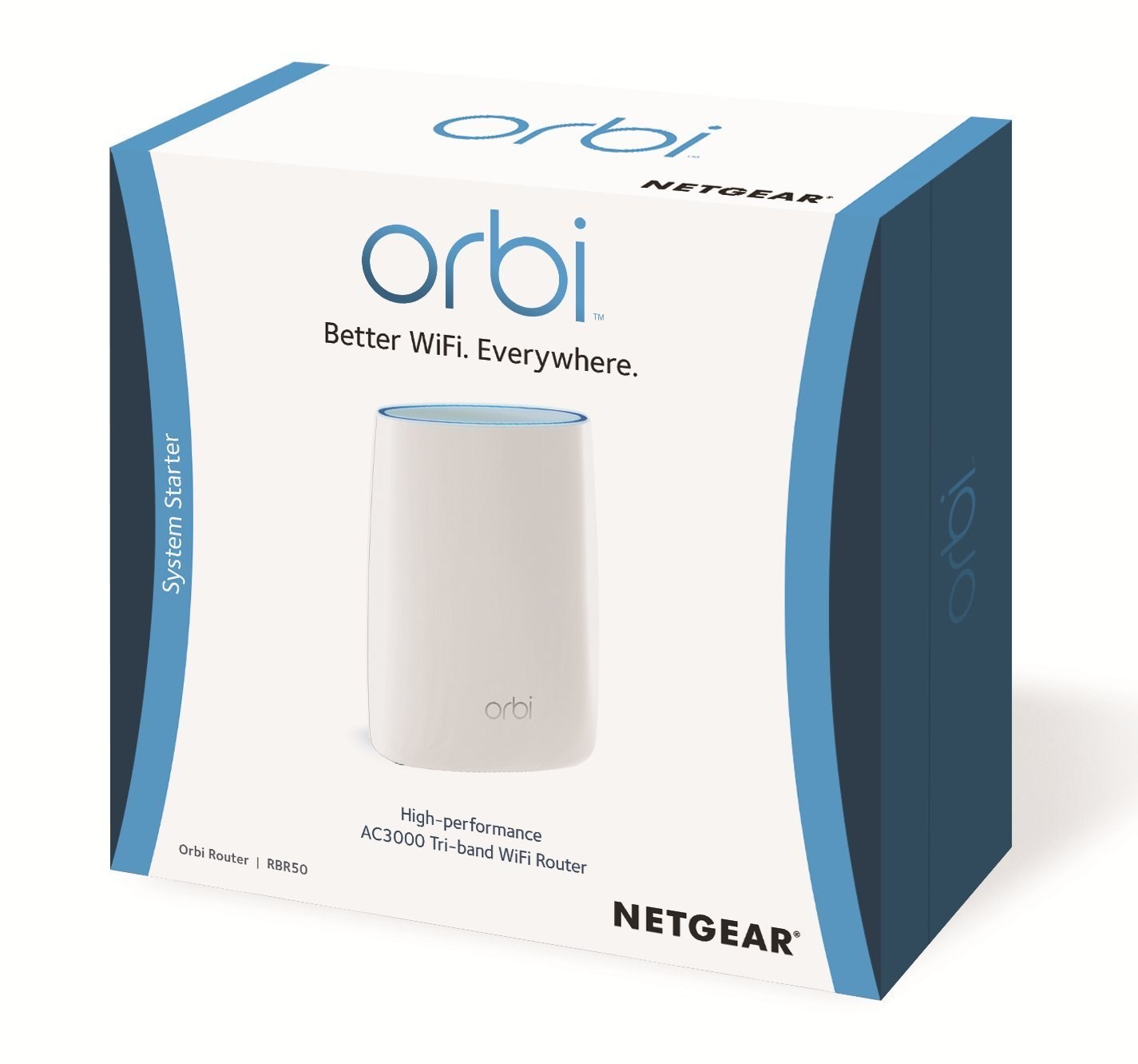 Netgear Orbi 3port Wireless Cable Router RBR50100UKS CCL Computers