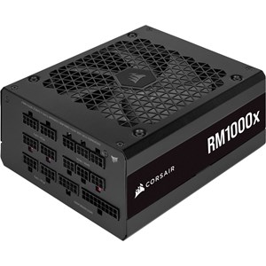 Corsair RMx Series RM1000x Power Supply, 1000W, ATX, 80 PLUS Gold Certified, Fully Modular