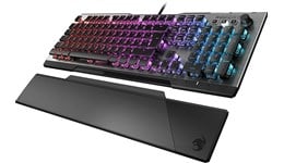 Roccat Vulcan 120 AIMO Mechanical USB Gaming Keyboard (Black) with Titan Switches, RGB Illumination, Palm Rest