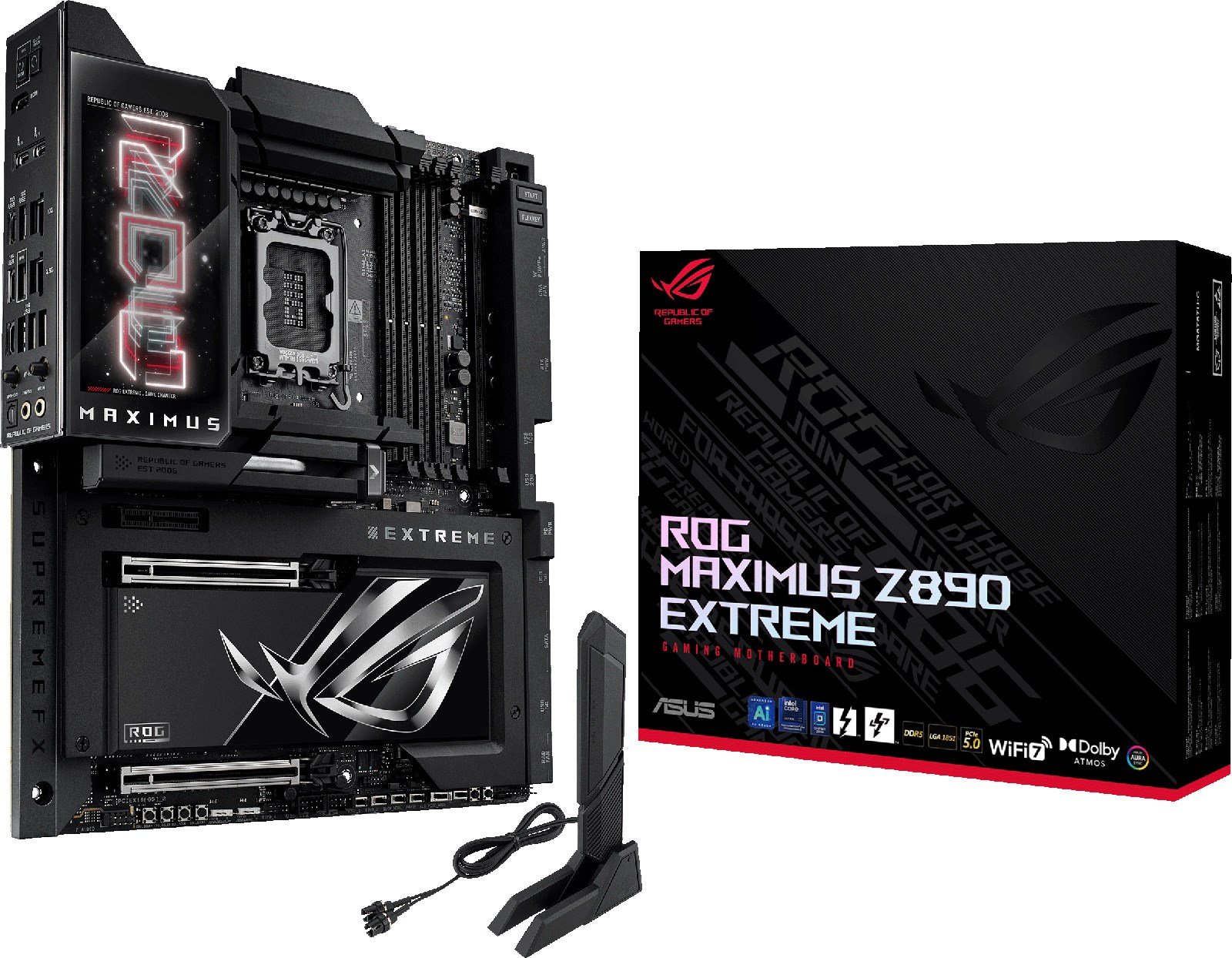 ASUS ROG Maximus Z890 Extreme EATX Motherboard For Intel LGA1851 CPUs