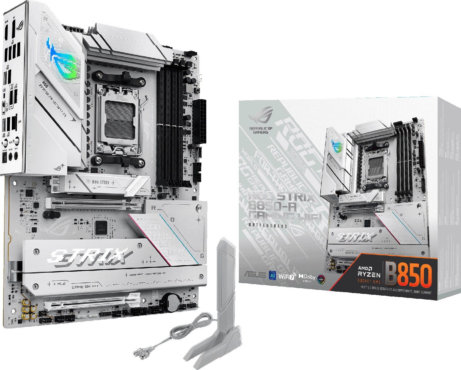 ASUS ROG Strix B850-A Gaming WiFi ATX Motherboard For AMD AM5 CPUs