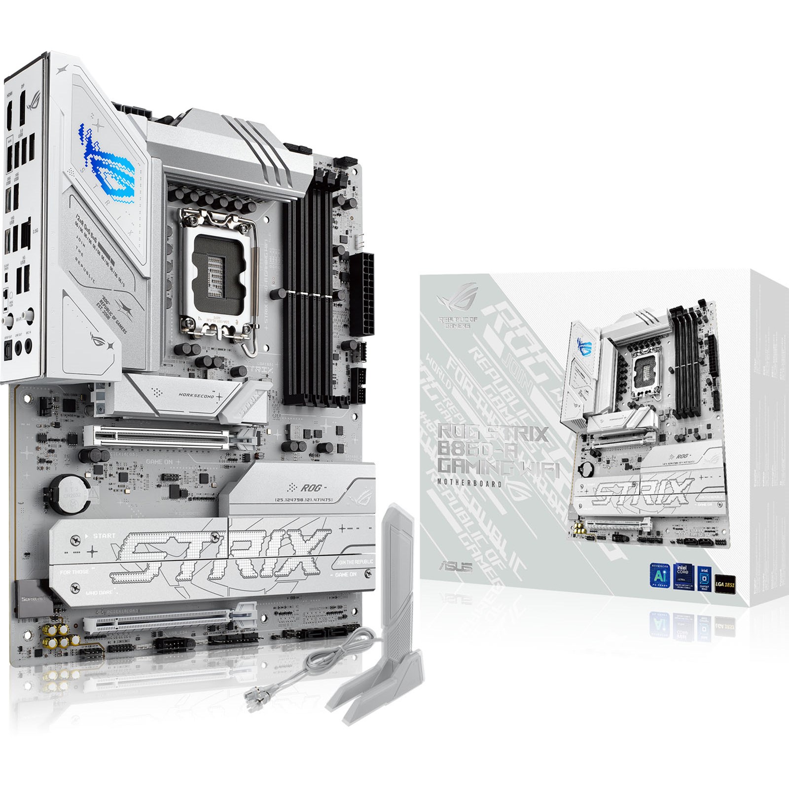 ASUS ROG Strix B860-A Gaming WiFi ATX Motherboard For Intel LGA1851 CPUs