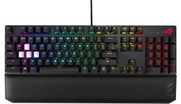 ASUS ROG Strix Scope NX Deluxe 100% Wired Gaming Mechanical Keyboard with ROG NX Red Switches