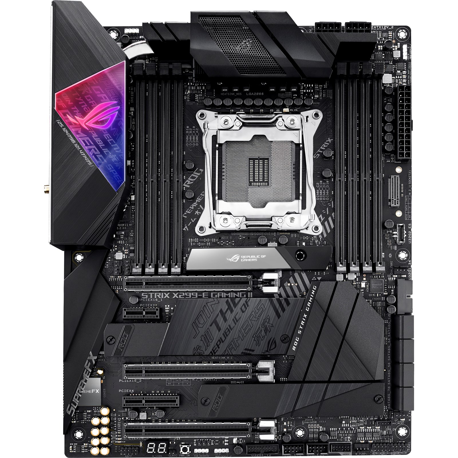 Asus rog strix x299 e gaming обзор