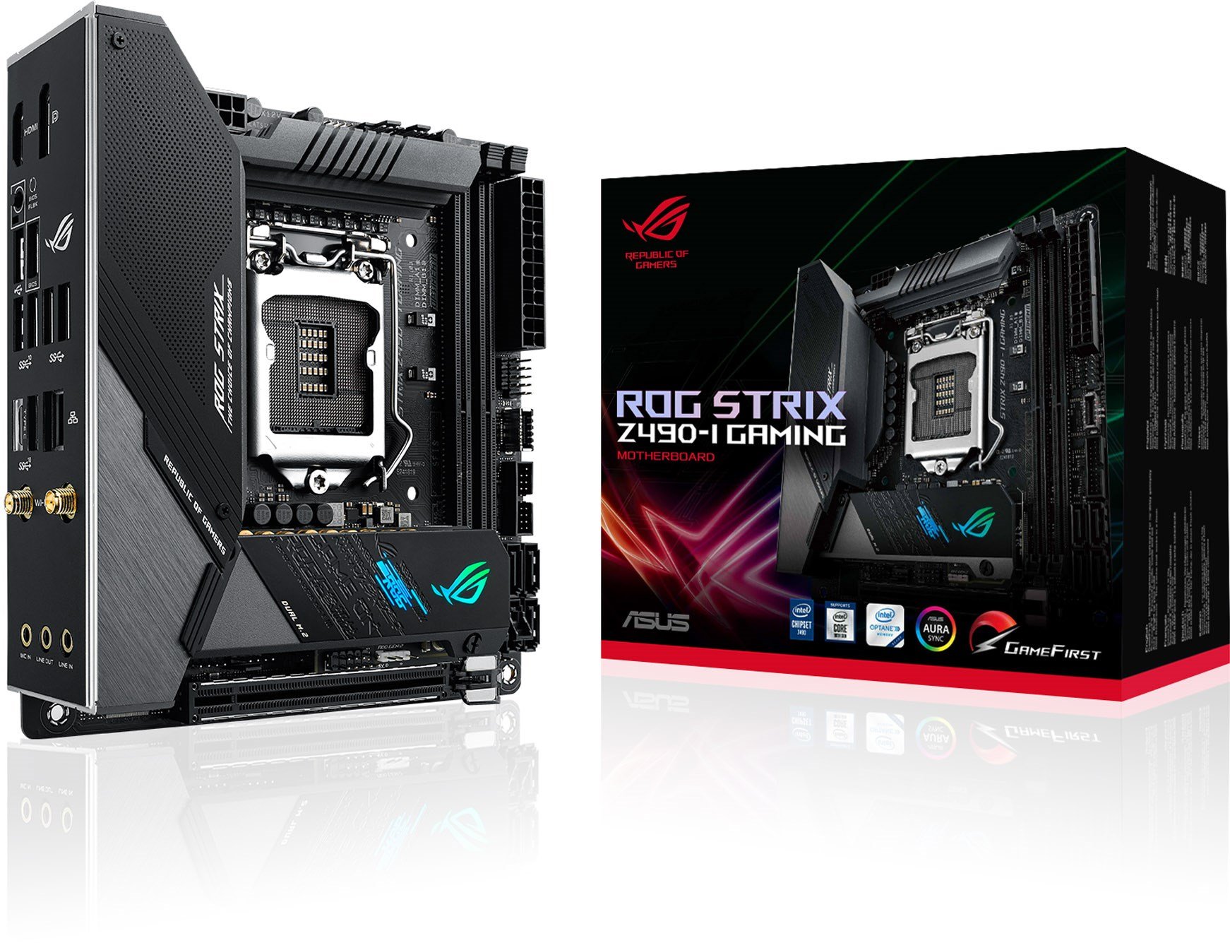 Asus Rog Strix Z490 I Gaming Intel Motherboard 90mb13a0 M0eay0 Ccl Computers