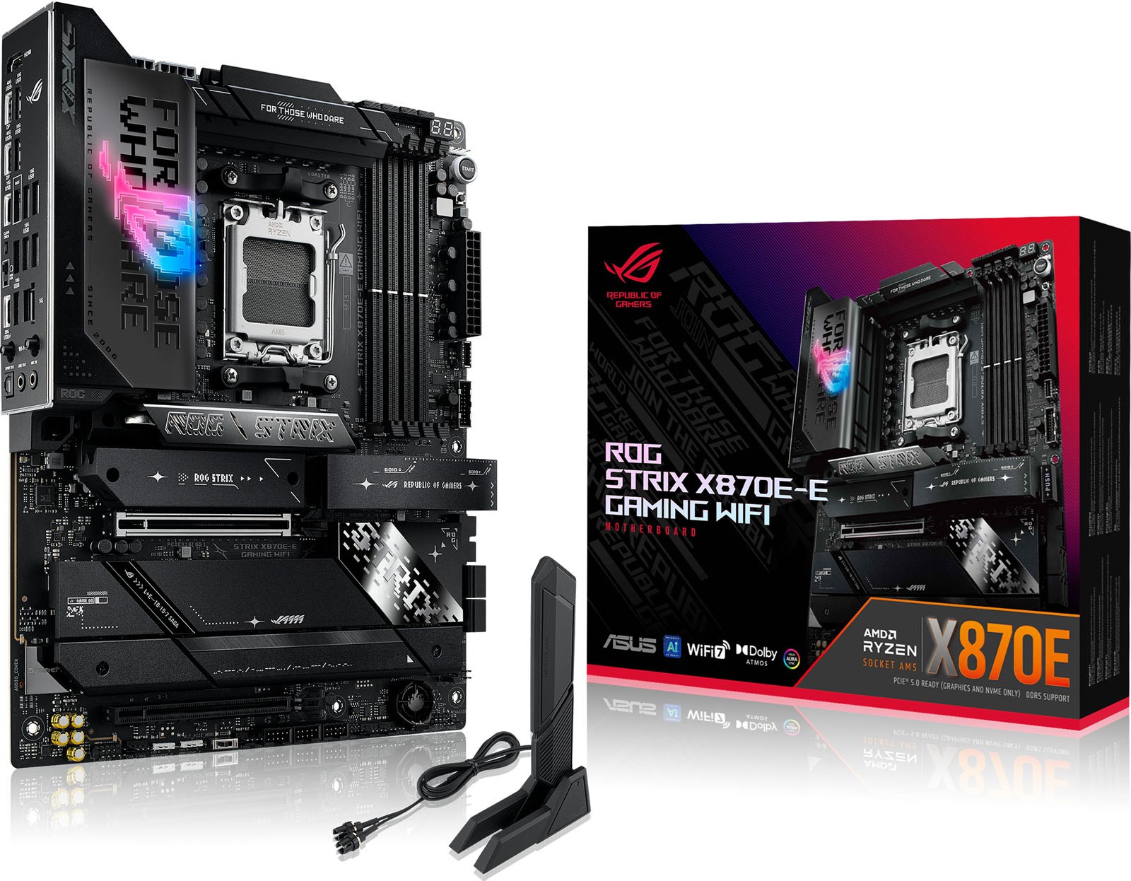 ASUS ROG Strix X870E-E Gaming WiFi ATX Motherboard For AMD AM5 CPUs