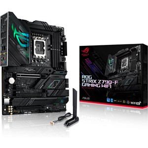 ASUS ROG Strix Z790-F Gaming WiFi Motherboard, ATX, Intel Socket 1700, Z790 Chipset, ROG STRIX Z790-F GAMING WIFI