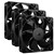 Corsair RS120 120mm PWM Triple Pack of Chassis Fans in Black