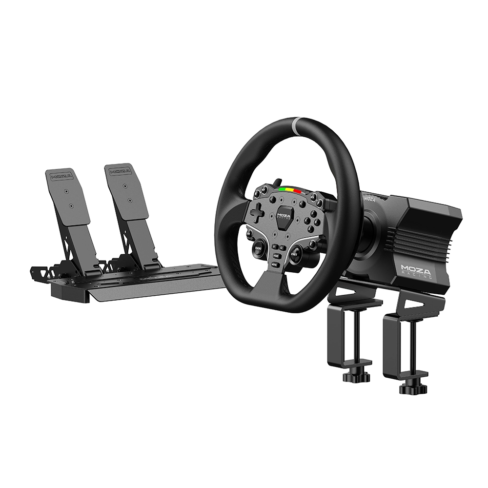 MOZA Racing R5 Bundle - R5 Direct Drive Wheelbase, ES Steering Wheel