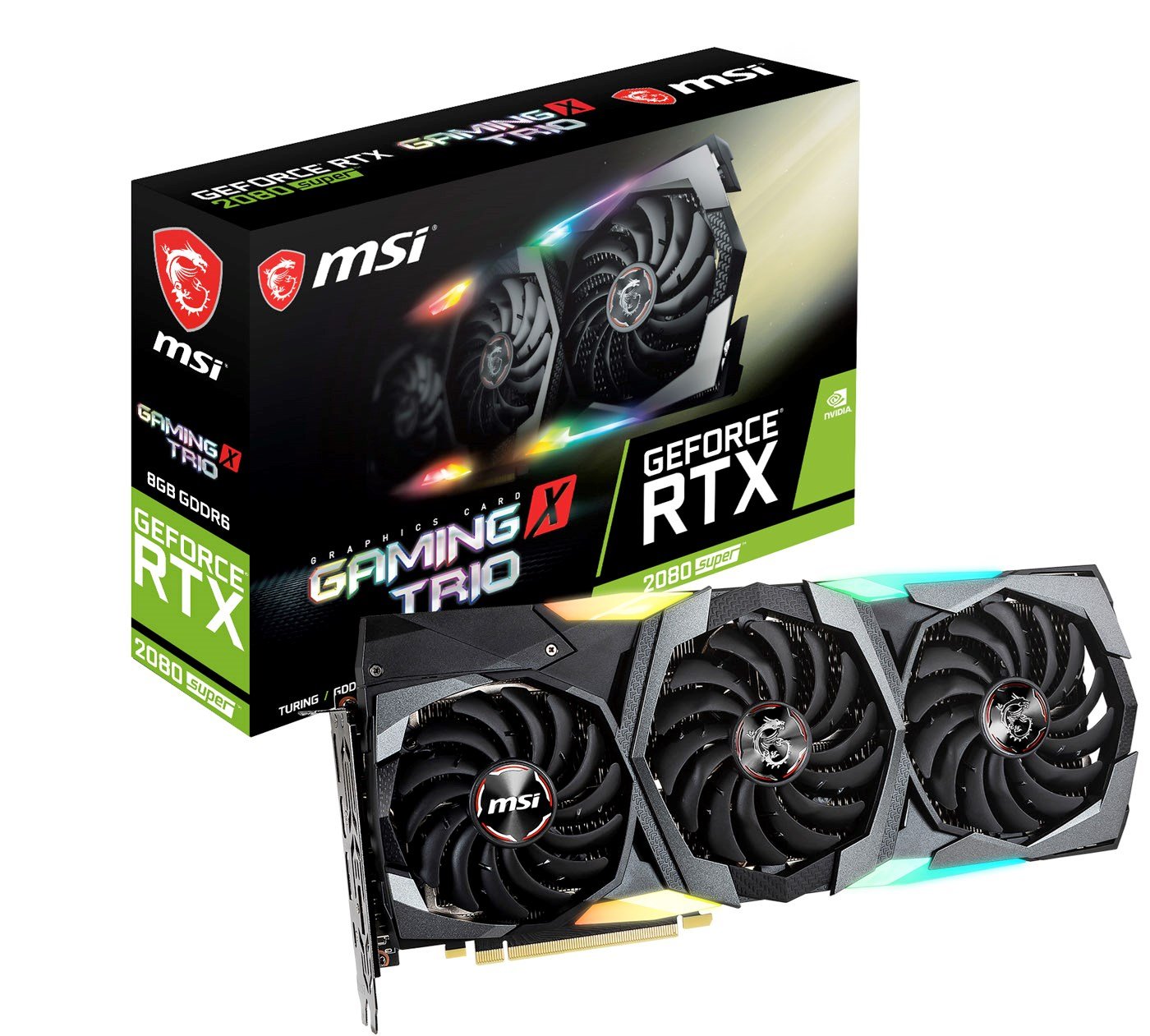 MSI GeForce RTX 2080 SUPER GAMING X TRIO 8GB - RTX 2080 SUPER GAMING X TRIO  CCL Computers