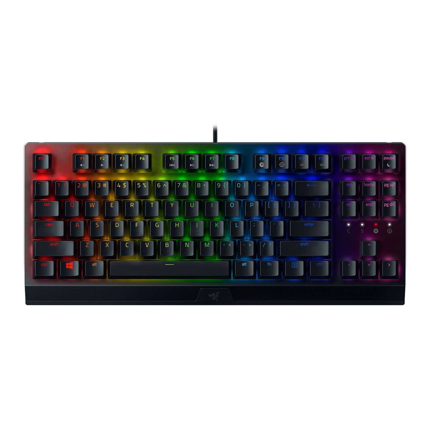 razer blackwidow key layout