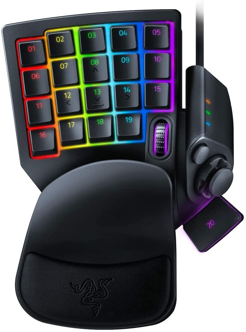 Razer Tartarus Pro Analog Optical Switch Keypad in Black