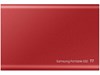 Samsung Portable SSD T7 500GB Desktop External Solid State Drive in Red