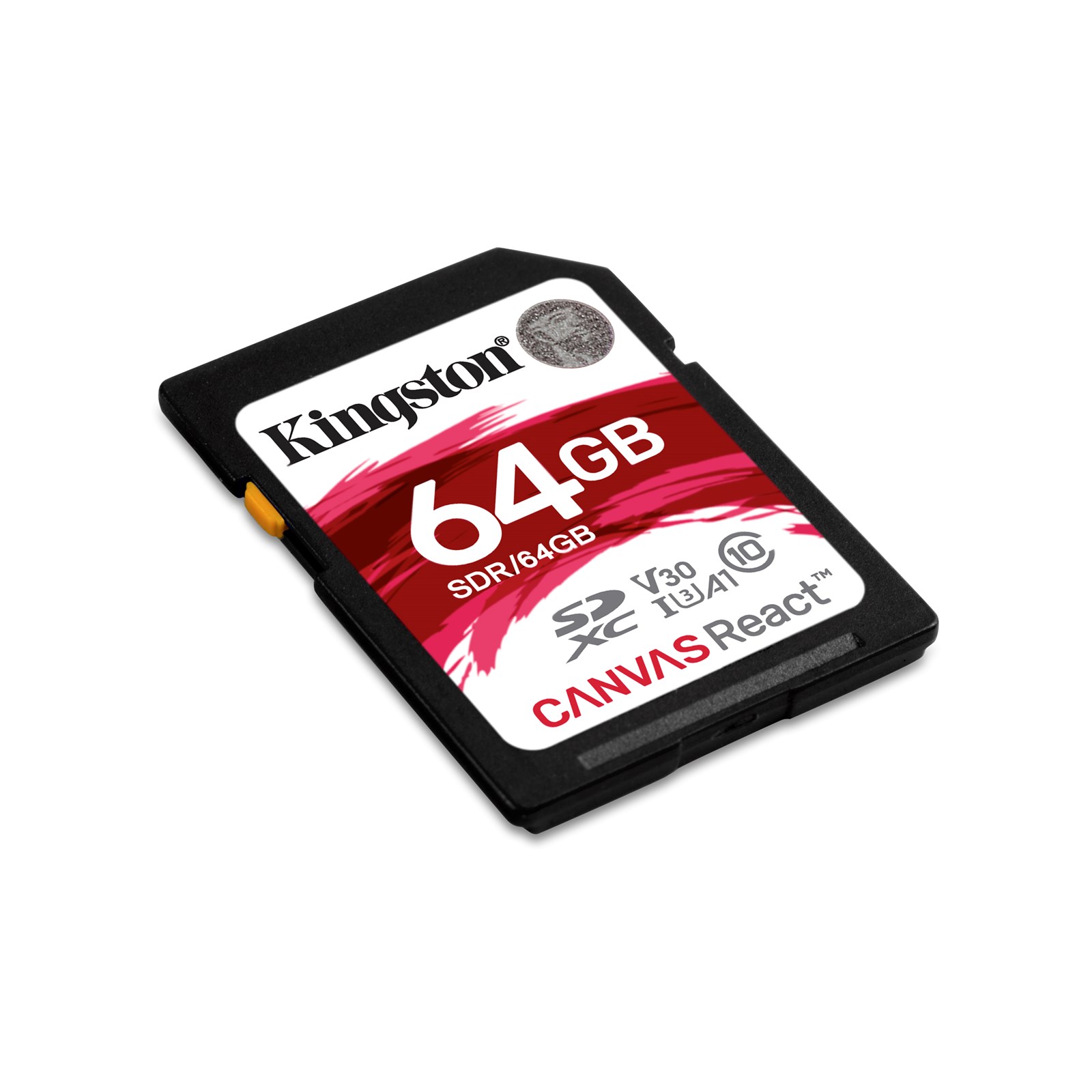 Карта памяти microsdxc uhs i u3 kingston canvas go plus 64 гб