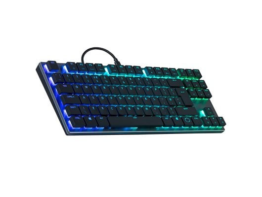 Cooler Master SK630 Low Profile Mechanical Tenkeyless Keyboard with ...