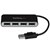 StarTech.com 4-Port Portable USB 2.0 Hub with Built-in Cable