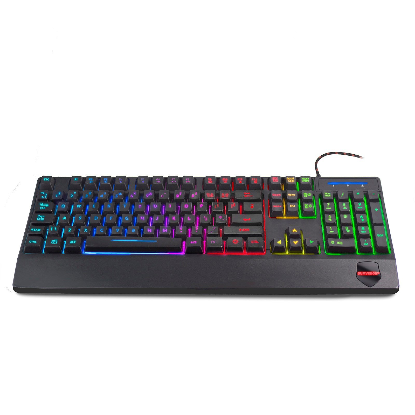 Sumvision Sonic Wave Hybrid Music LED Gaming Keyboard 