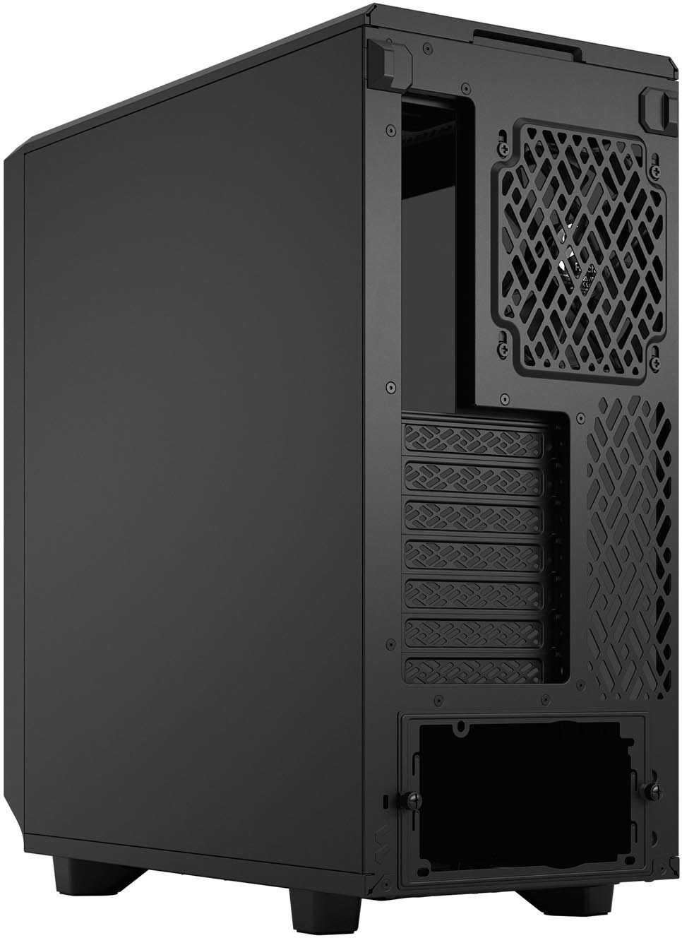 Fractal Design Meshify 2 Compact Mid Tower Gaming Case - Black - FD-C ...