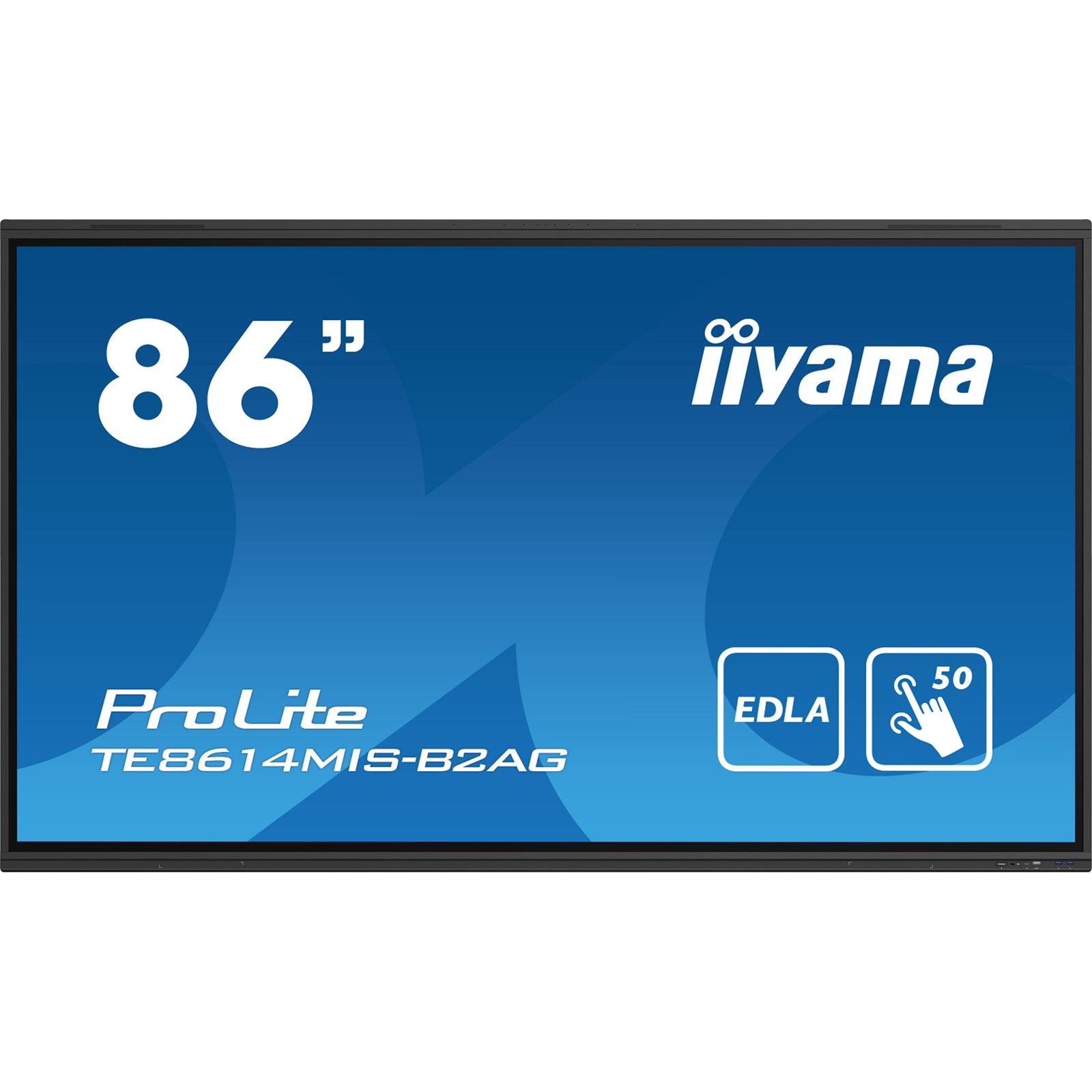 Photos - Monitor Iiyama ProLite TE8614MIS-B2AG 86 inch 4K Interactive Touchscreen 