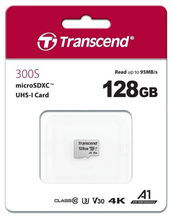 Transcend 300s 128gb Uhs 1 U3 Microsd Card Ts128gusd300s Ccl Computers