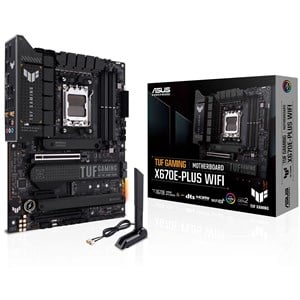 ASUS TUF Gaming X670E-Plus WIFI Motherboard, ATX, AMD Socket AM5, X670E Chipset