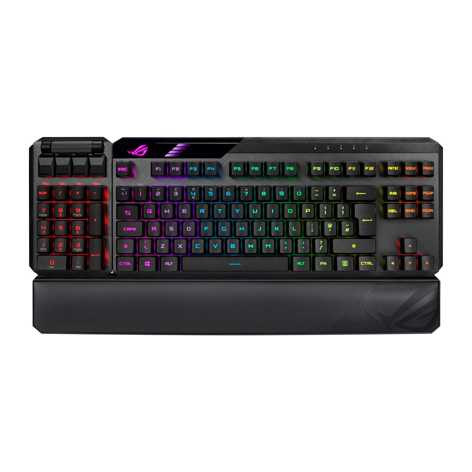 ASUS ROG Claymore II Modular Gaming Mechanical Keyboard with PBT ...