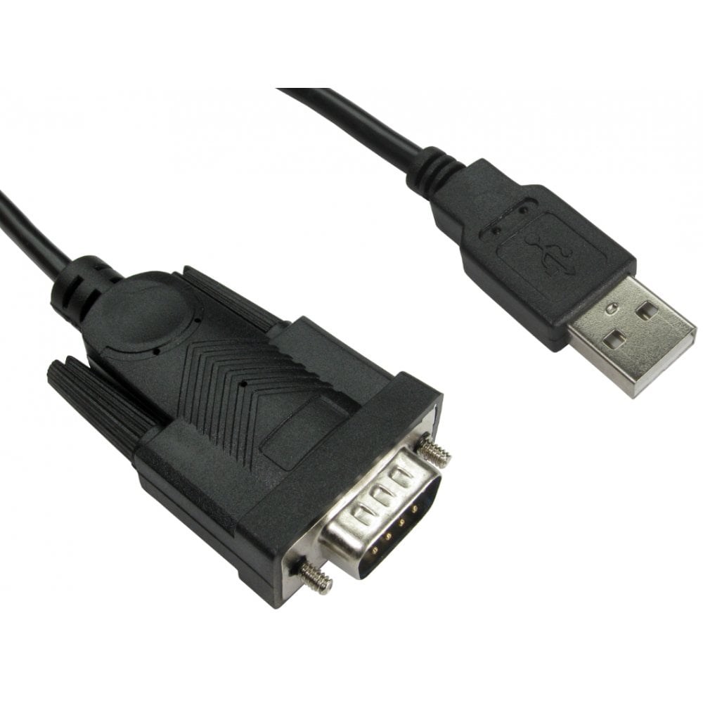 Cables Direct 1.8m USB 2.0 to Serial Adapter with FTDI Chipset