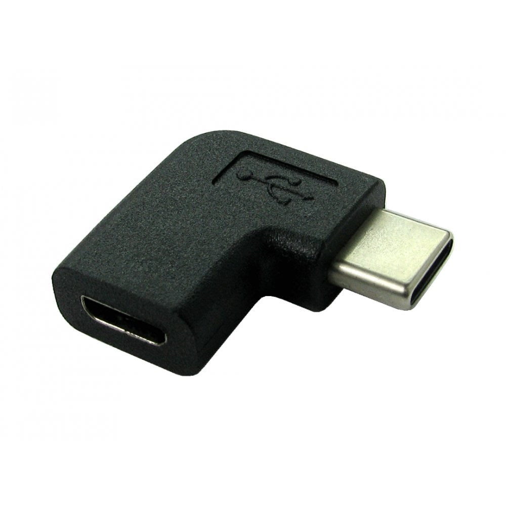 Cables Direct USB 2.0 Male Type C to Female Micro B Angled Adapter