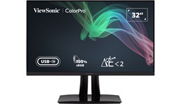 ViewSonic ColorPro VP3256-4K 32" 4K Monitor - IPS, 75Hz, 5ms, Speakers, HDMI, DP
