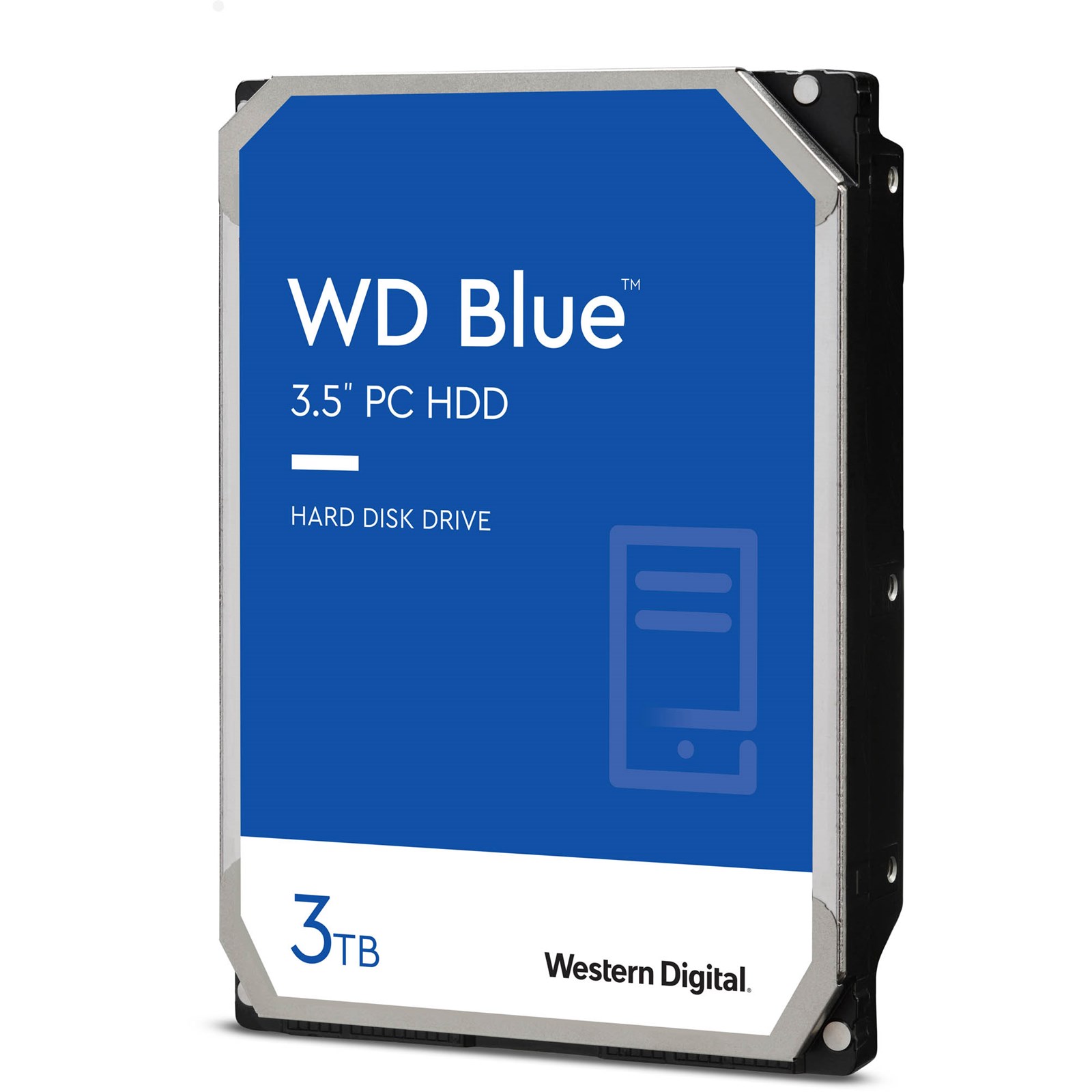 Western Digital Blue 3TB SATA III 3.5" Hard Drive - 5400RPM, 256MB Cache