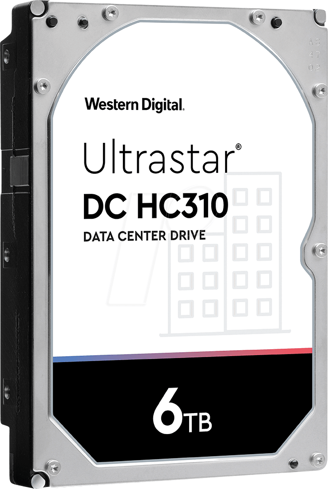 Western Digital Ultrastar DC HC310 6TB SAS 12Gb/s 3.5"" Hard Drive - 7200RPM