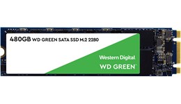 480GB Western Digital Green M.2 2280 SATA III Solid State Drive