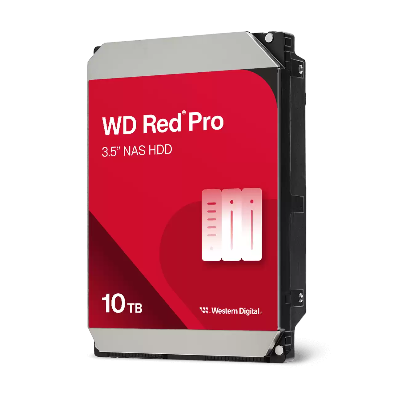 10TB Western Digital Red Pro 3.5" SATA III Hard Drive - 7200RPM, 256MB Cache